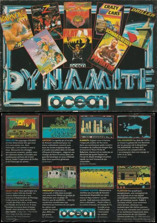 Ocean Dynamite Compilation (UK) (Disk 2 Of 4).dsk ROM